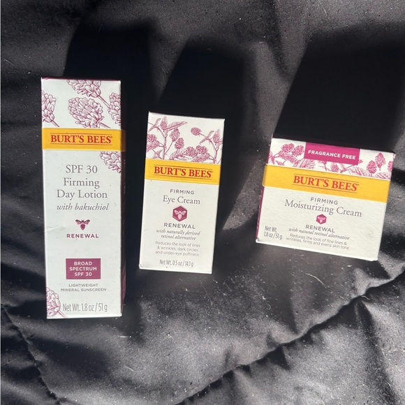 Burt's Bees Firming Skincare Trio BUNDLE